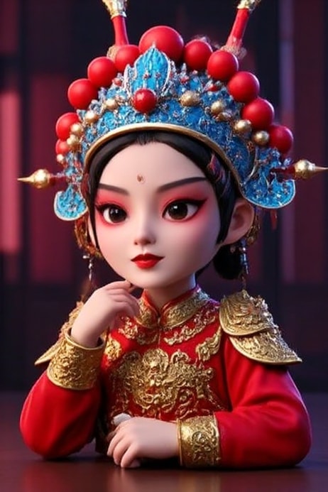 User-Generated AI Image: 💥 One-Click Opera Glow-Up!