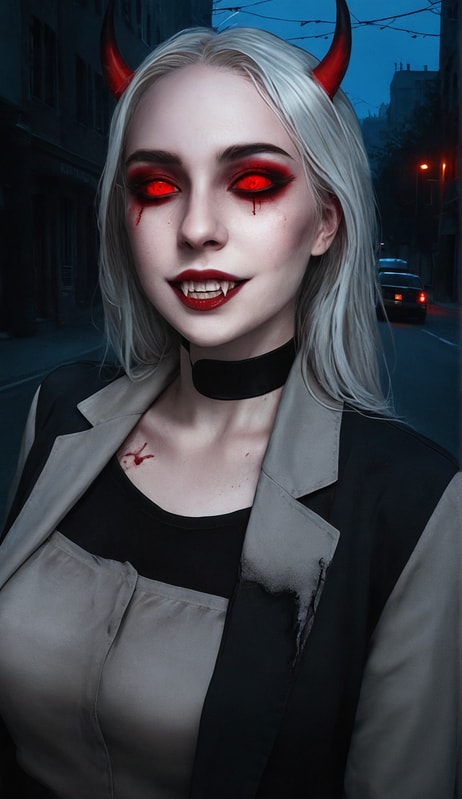 User-Generated AI Image: Demon Filter