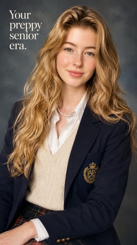 Preppy Senior