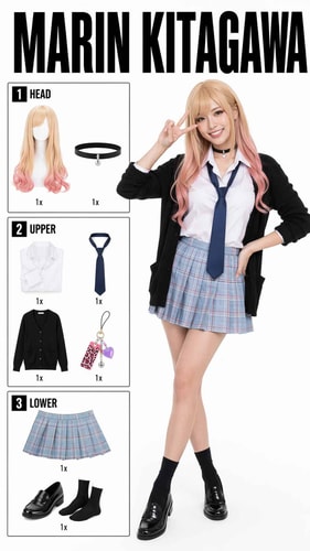 3. Marin Kitagawa / My Dress-Up Darling
