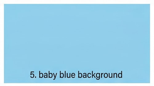 baby blue background