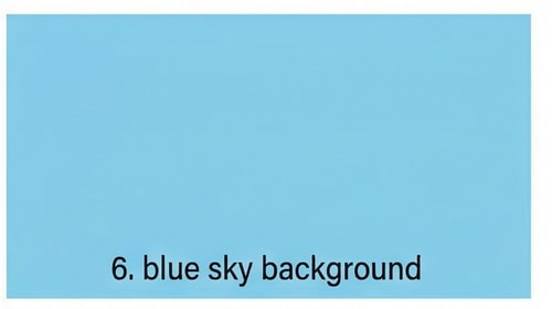blue sky background