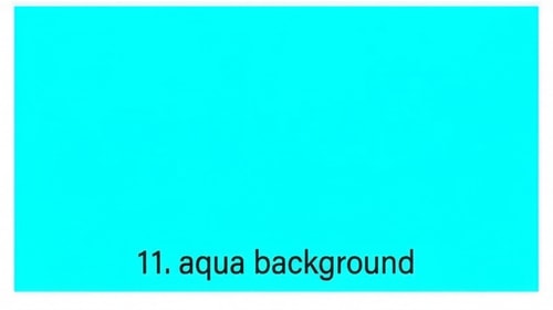 aqua background