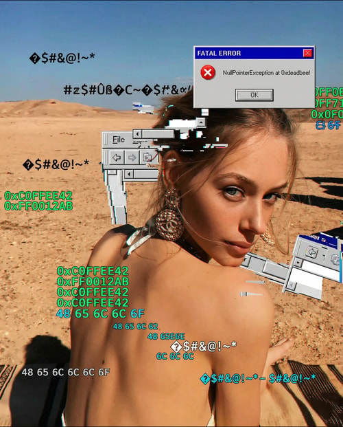 Garbled code & UI glitches