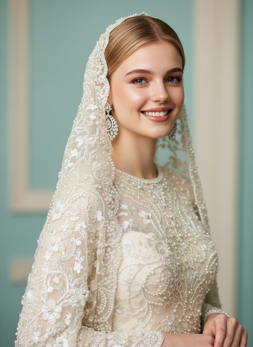 White wedding dress