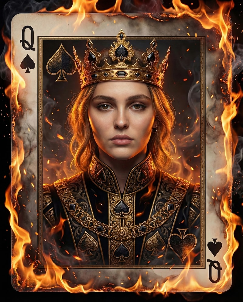 Queen of Spades Portrait