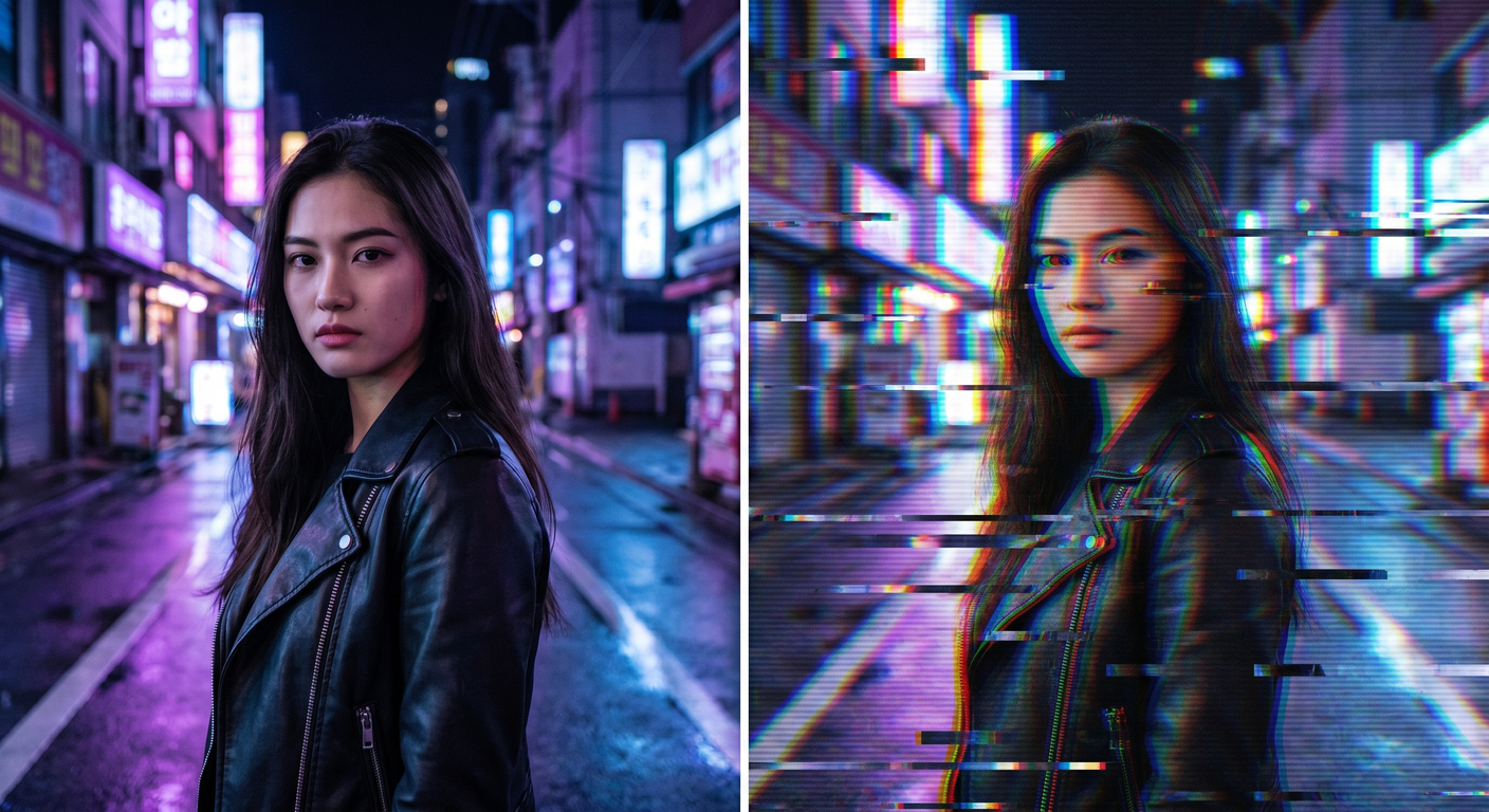 Portrait Glitch