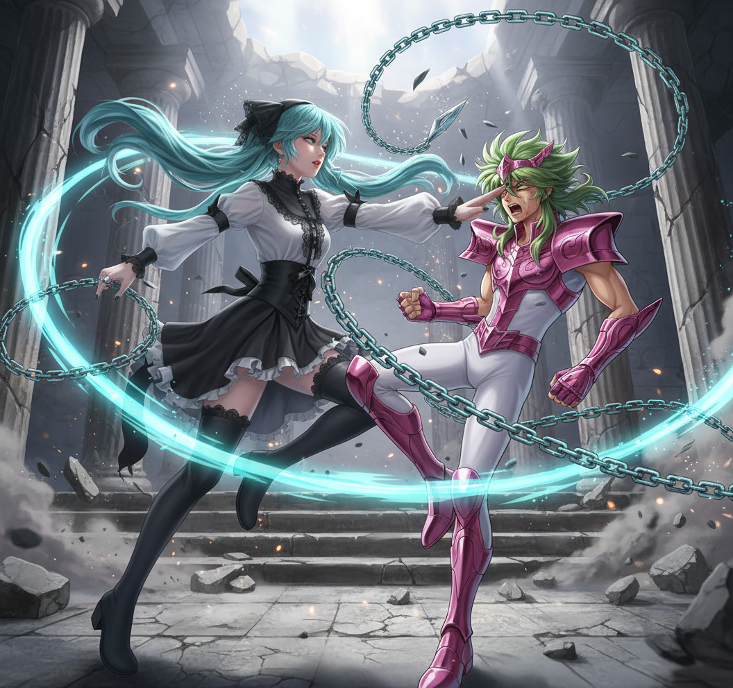 User-Generated AI Image: 🌌 Saint Seiya Awakening⚔️