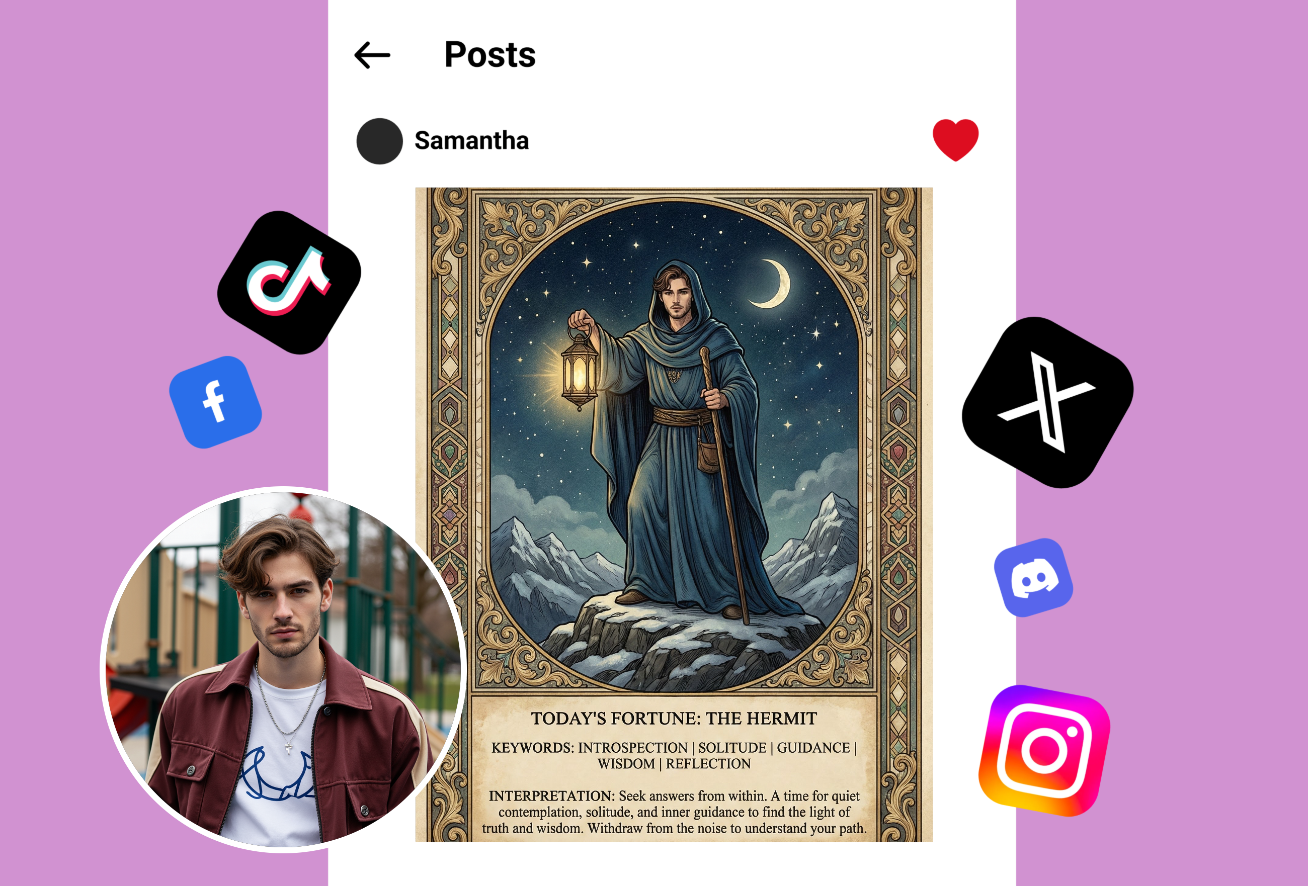 Get Love & Relationship Insights from AI Tarot