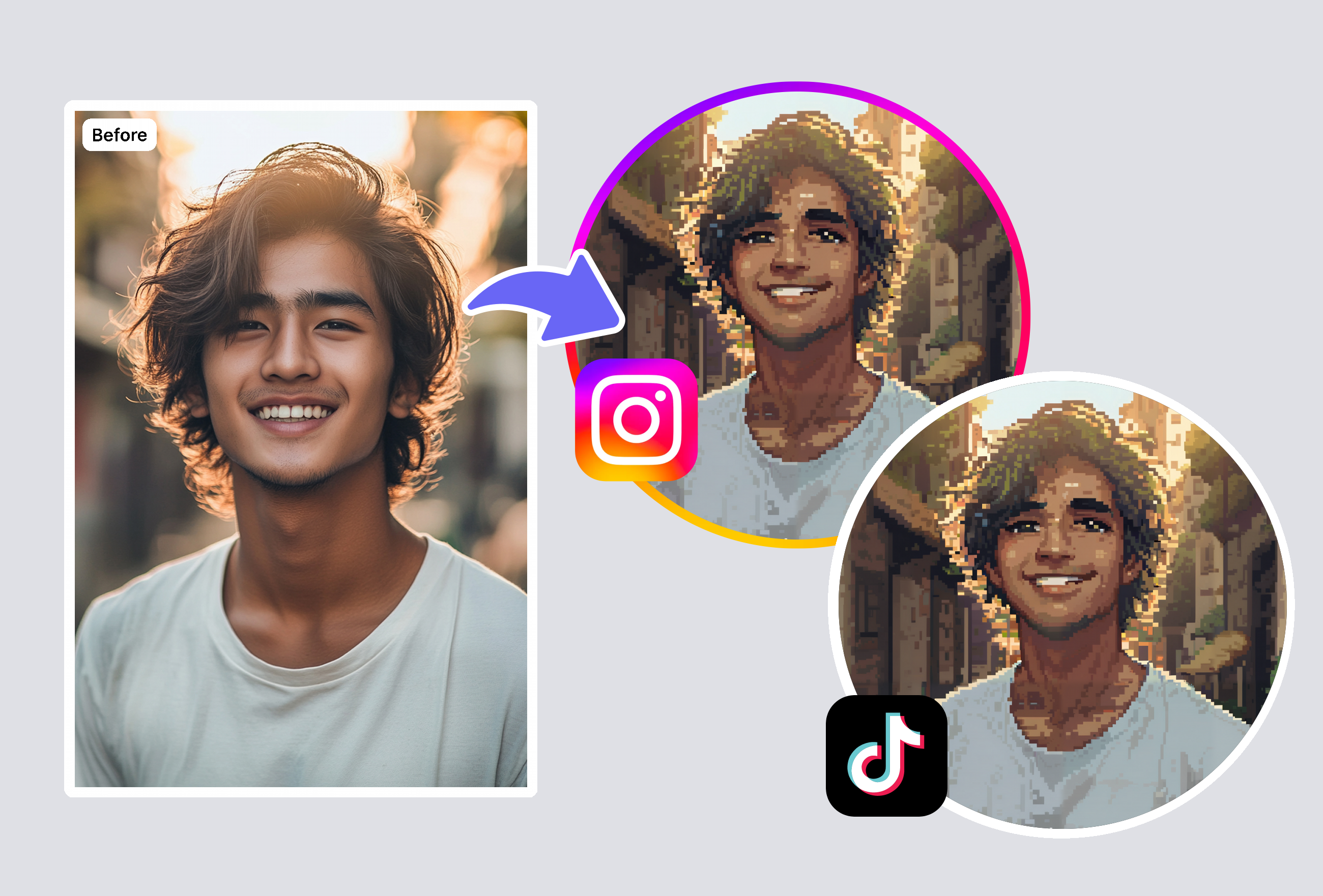 Fan-Art-Kreationen aus realen Fotos