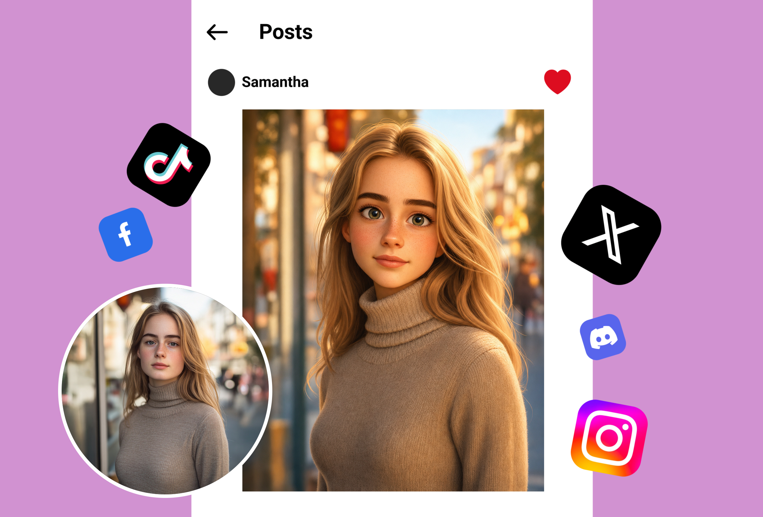 Social Media Profile Updates