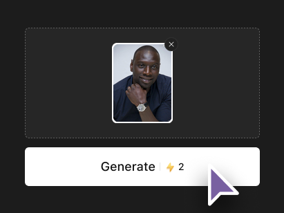 <h3>Step 2: Wait for Automatic Processing</h3><p>The tool analyzes the uploaded portrait and completes the transformation automatically. Results appear after the stated 2-minute interval.</p>