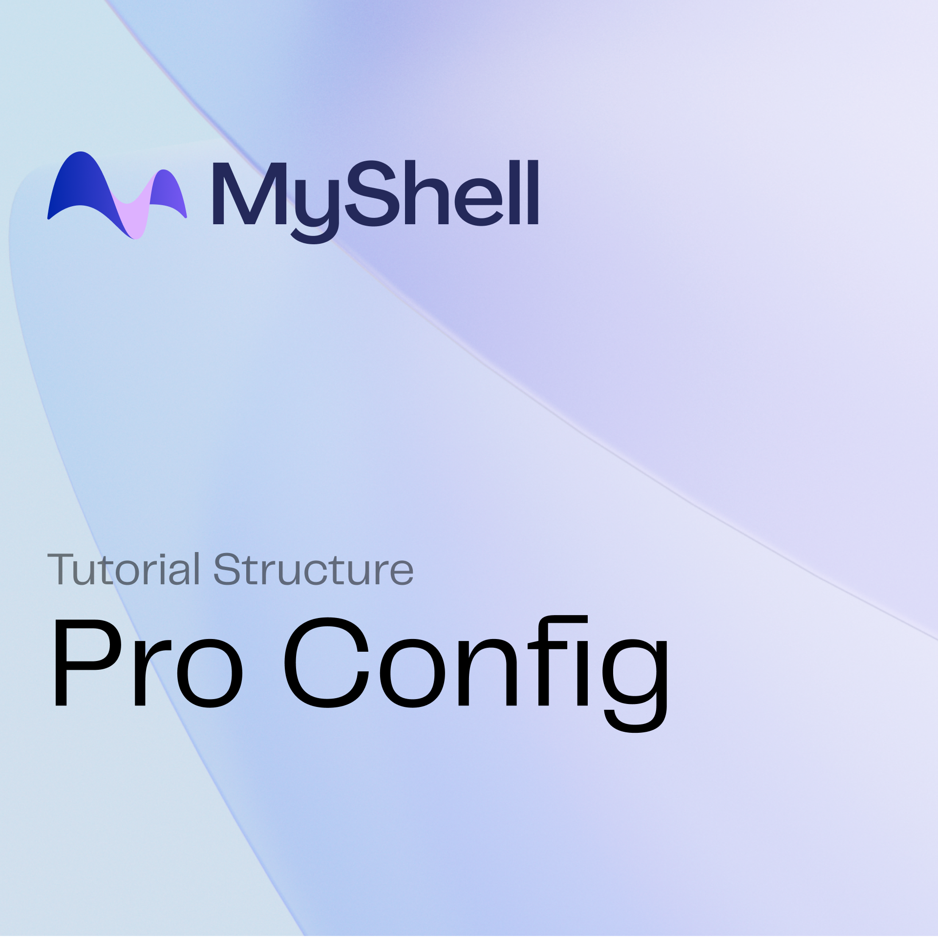 Tutorial Structure